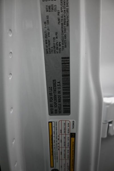 2026 Jeep Wrangler Sport RHD Right Hand Drive