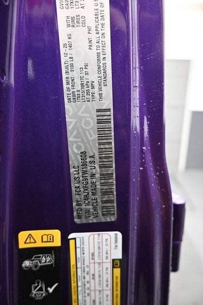 2026 Jeep Wrangler Rubicon X