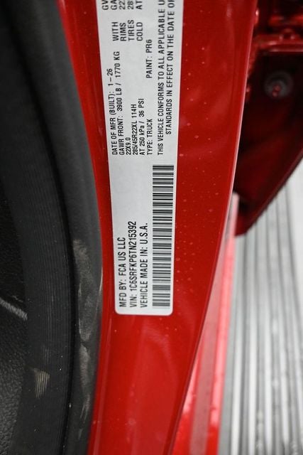 2026 RAM 1500 Tungsten