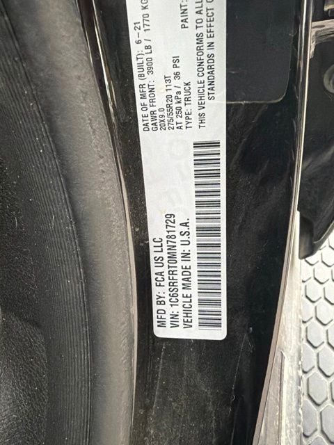 2021 RAM 1500 Laramie