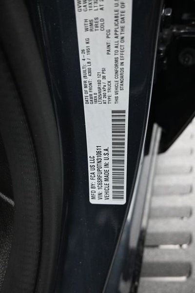 2026 RAM 1500 RHO