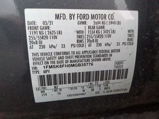 2021 Ford Explorer Limited