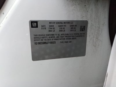 2018 Chevrolet Cruze LT