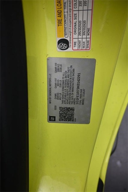 2019 Chevrolet Camaro 1SS 1LE 620HP