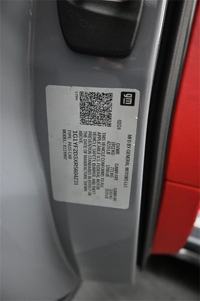 2024 Chevrolet Corvette Z06 3LZ