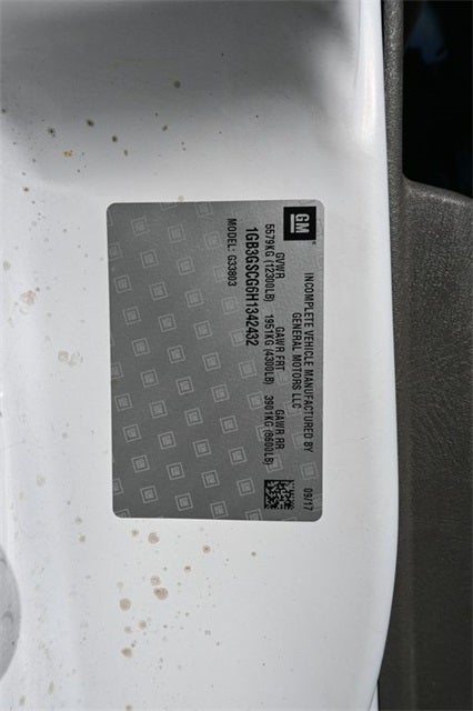 2017 Chevrolet Express 3500 Work Van Cutaway