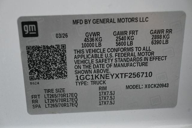 2026 Chevrolet Silverado 2500HD LT