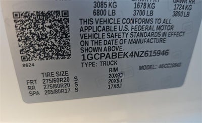 2022 Chevrolet Silverado 1500 Custom