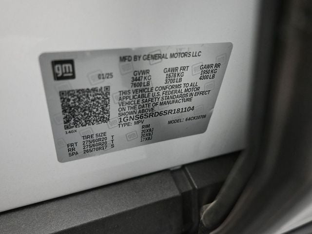 2025 Chevrolet Tahoe Premier