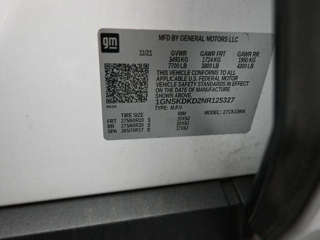 2022 Chevrolet Suburban Z71