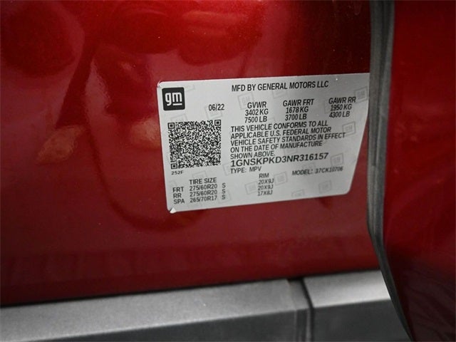 2022 Chevrolet Tahoe Z71