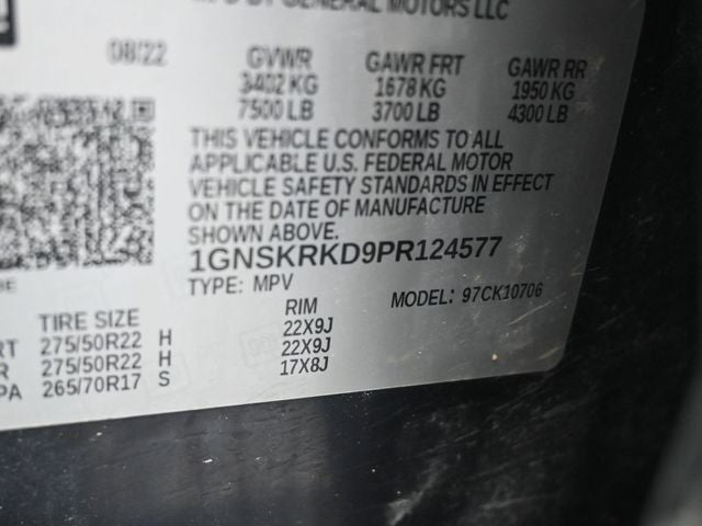 2023 Chevrolet Tahoe RST