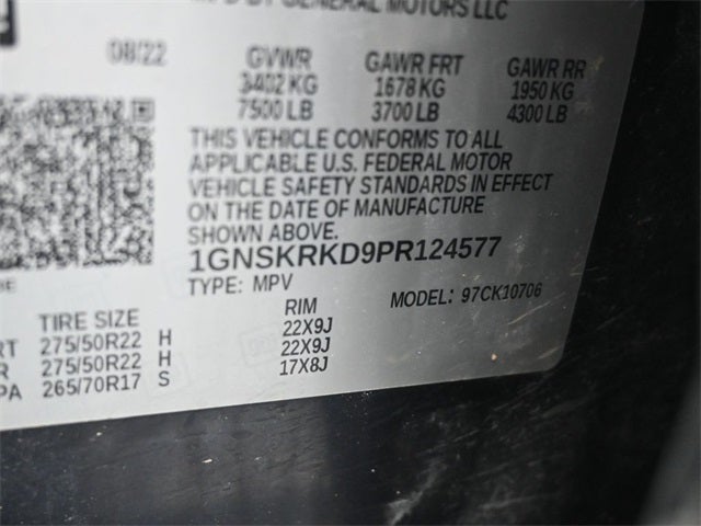 2023 Chevrolet Tahoe RST