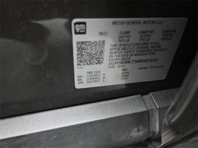 2021 Chevrolet Tahoe RST