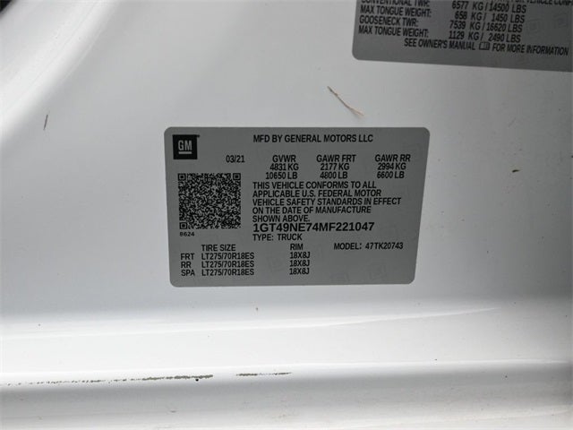 2021 GMC Sierra 2500HD SLT