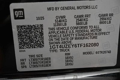 2026 GMC Sierra 2500HD AT4X