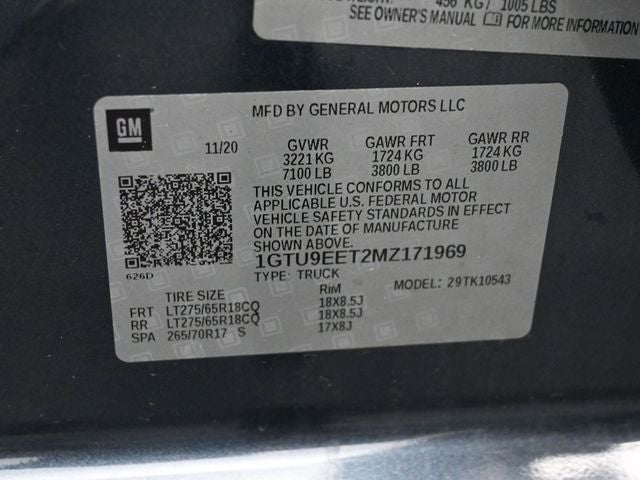 2021 GMC Sierra 1500 AT4