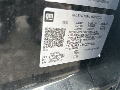 2021 GMC Sierra 1500 AT4