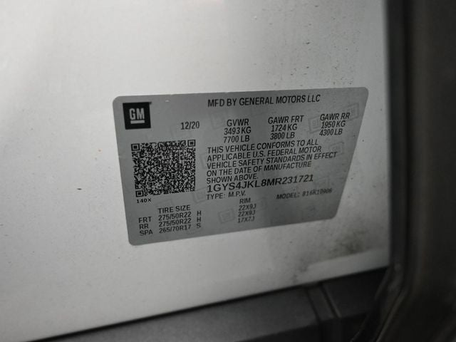 2021 Cadillac Escalade ESV Luxury