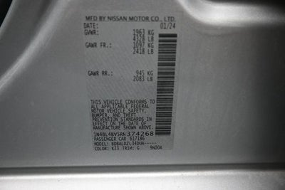 2024 Nissan Altima 2.5 S