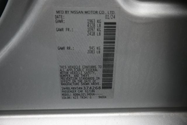 2024 Nissan Altima 2.5 S