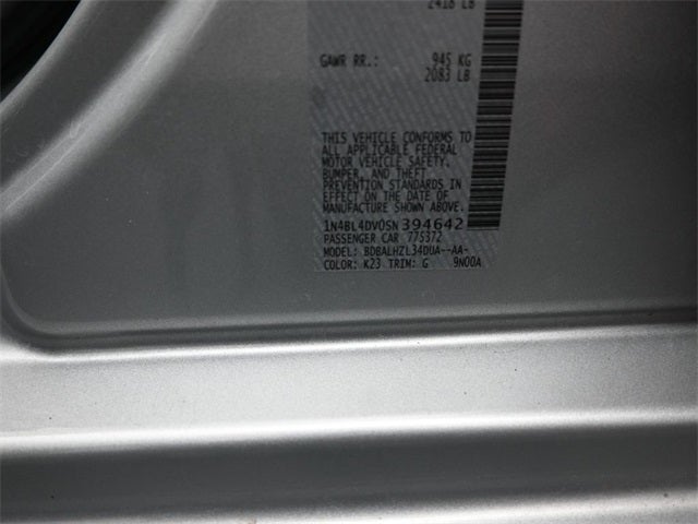 2025 Nissan Altima 2.5 SV