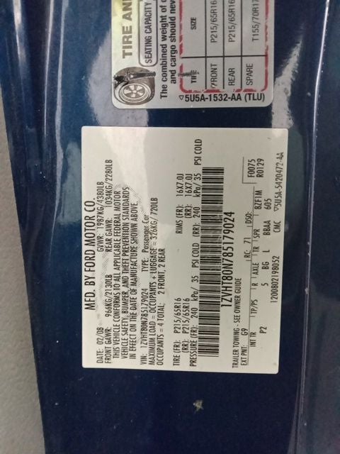 2008 Ford Mustang V6 Premium