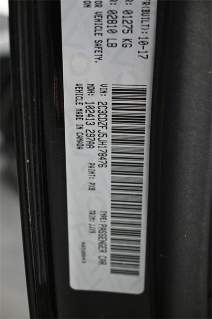 2018 Dodge Challenger T/A 392