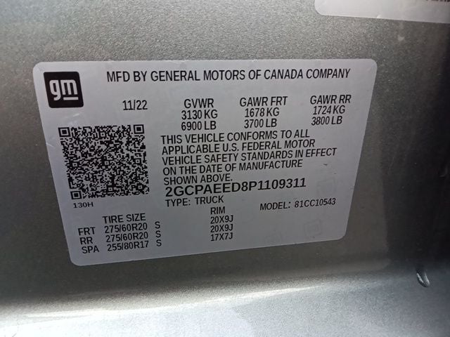 2023 Chevrolet Silverado 1500 LTZ