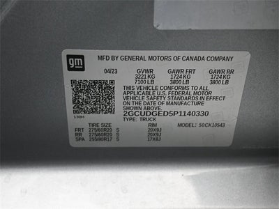 2023 Chevrolet Silverado 1500 LTZ