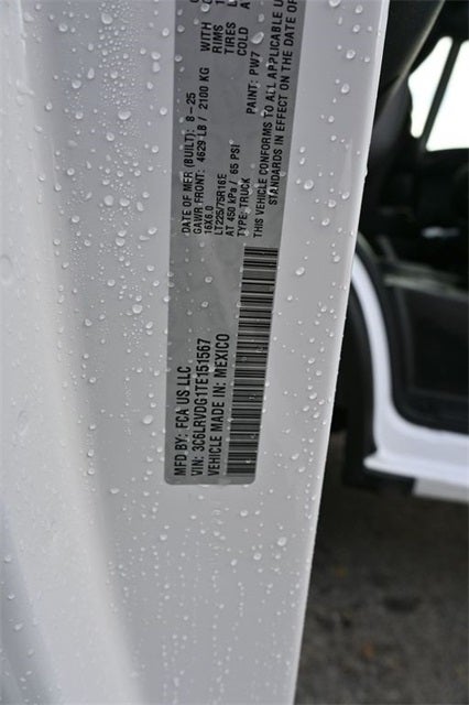 2026 RAM ProMaster 2500 High Roof