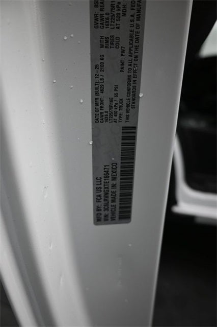 2026 RAM ProMaster 1500 Low Roof