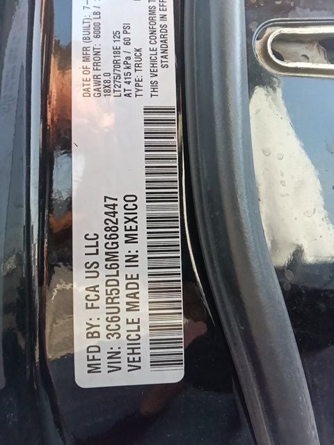 2021 RAM 2500 Big Horn