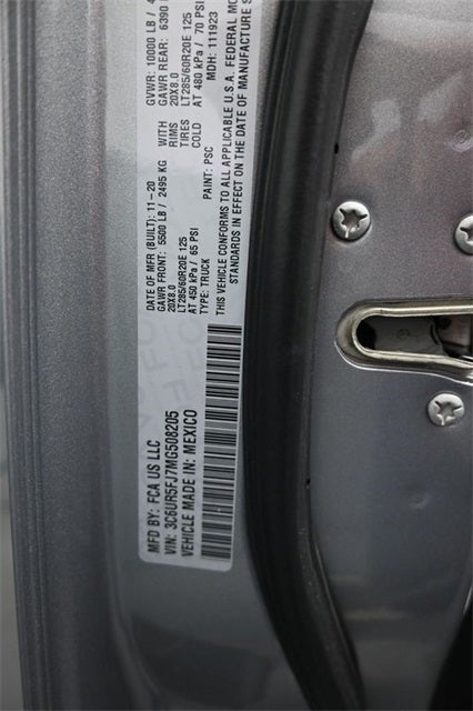 2021 RAM 2500 Laramie