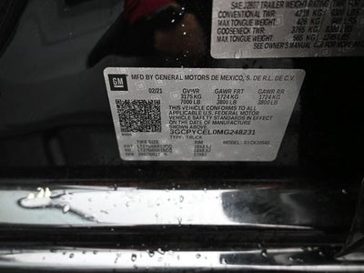 2021 Chevrolet Silverado 1500 Custom Trail Boss