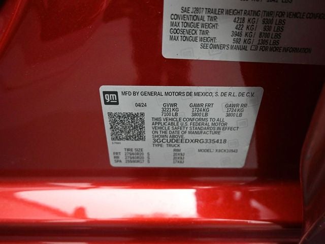 2024 Chevrolet Silverado 1500 RST LIFTED