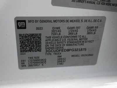 2023 Chevrolet Silverado 1500 LT Trail Boss