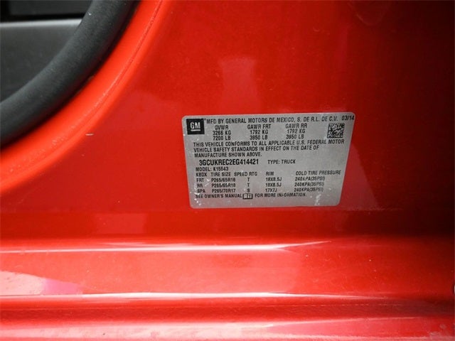 2014 Chevrolet Silverado 1500 LT LT2