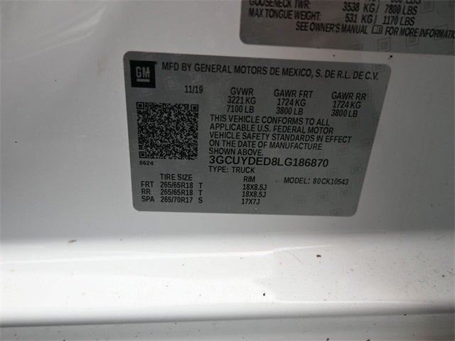 2020 Chevrolet Silverado 1500 LT