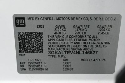 2022 GMC Terrain SLE