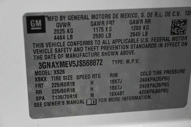 2018 Chevrolet Equinox Premier