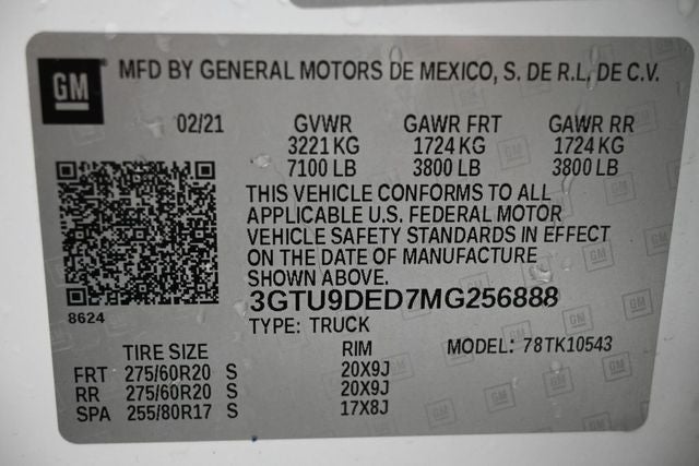 2021 GMC Sierra 1500 SLT