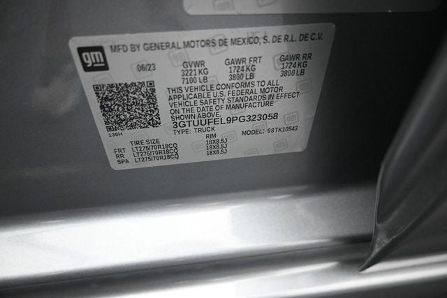 2023 GMC Sierra 1500 AT4X