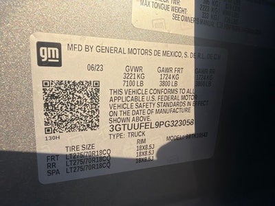 2023 GMC Sierra 1500 AT4X