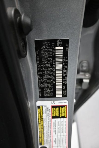 2022 Toyota Camry LE