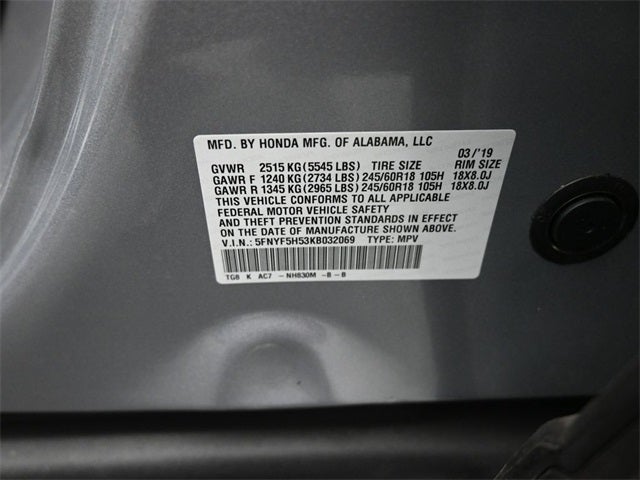 2019 Honda Pilot EX-L