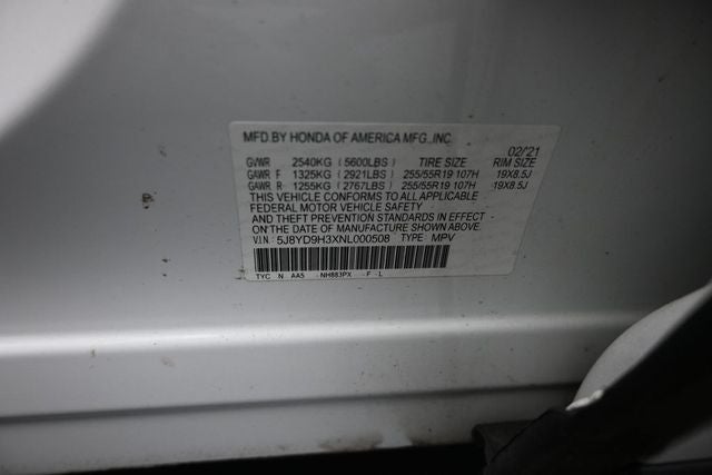 2022 Acura MDX 3.5L