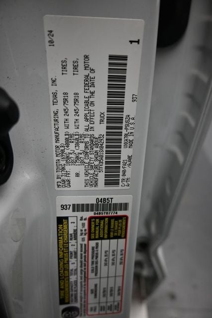 2025 Toyota Tundra SR
