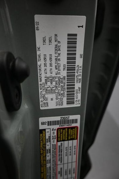 2022 Toyota Tundra Hybrid TRD Pro