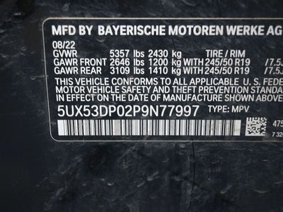 2023 BMW X3 xDrive30i